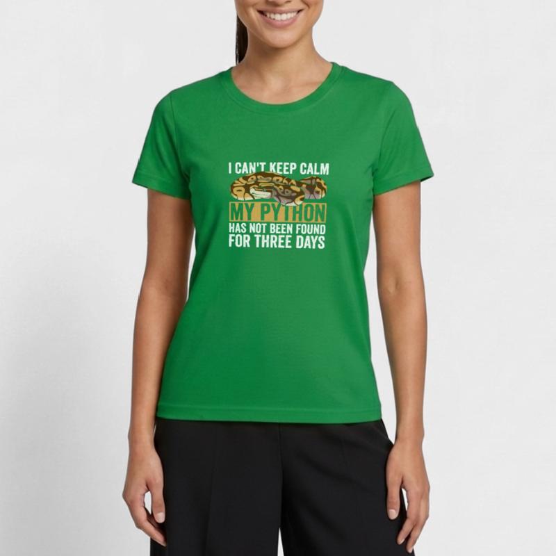 Königspython Bananenkugel Python Frauen Funktions-T-Shirt