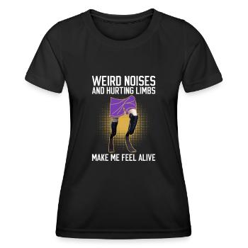Beinprothesen Und Prothesen - Frauen Funktions-T-Shirt - Schwarz - Vorne - AI Model Female 172 light (172cm)