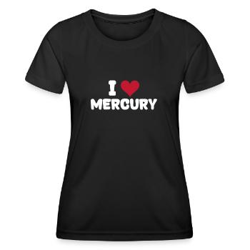 Mercure - T-shirt sport Femme - noir - Devant - AI Model Female 172 light (172cm)