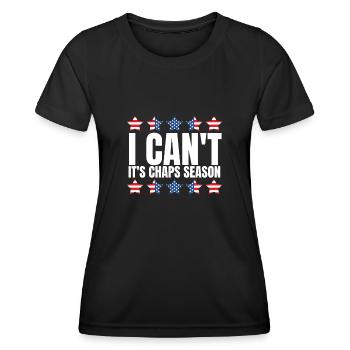 Future Bull Rider Steer Riding - T-shirt sport Femme - noir - Devant - AI Model Female 172 light (172cm)