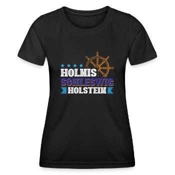 Holnisschleswig-holstein - Women's Functional T-Shirt - black - Front - AI Model Female 172 light (172cm)
