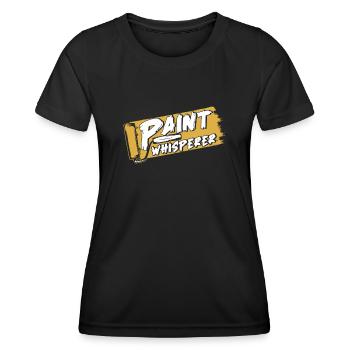 Maler Lackierer - Frauen Funktions-T-Shirt - Schwarz - Vorne - AI Model Female 172 light (172cm)
