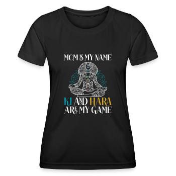 Chakra Heilung Und Reiki - Frauen Funktions-T-Shirt - Schwarz - Vorne - AI Model Female 172 light (172cm)
