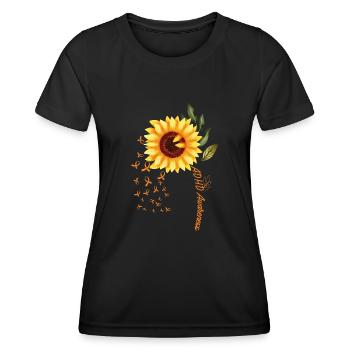 ADHD Awareness For ADHD Awareness Month - Frauen Funktions-T-Shirt - Schwarz - Vorne - AI Model Female 172 light (172cm)