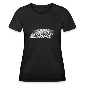 Tennis Art Break Master Tennis Player Cadeaux - T-shirt sport Femme - noir - Devant - AI Model Female 172 light (172cm)