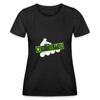 Quad - Women's Functional T-Shirt - black - Front - AI Model Female 172 light (172cm)