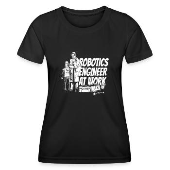 Robotics Ai Robot - Women's Functional T-Shirt - black - Front - AI Model Female 172 light (172cm)