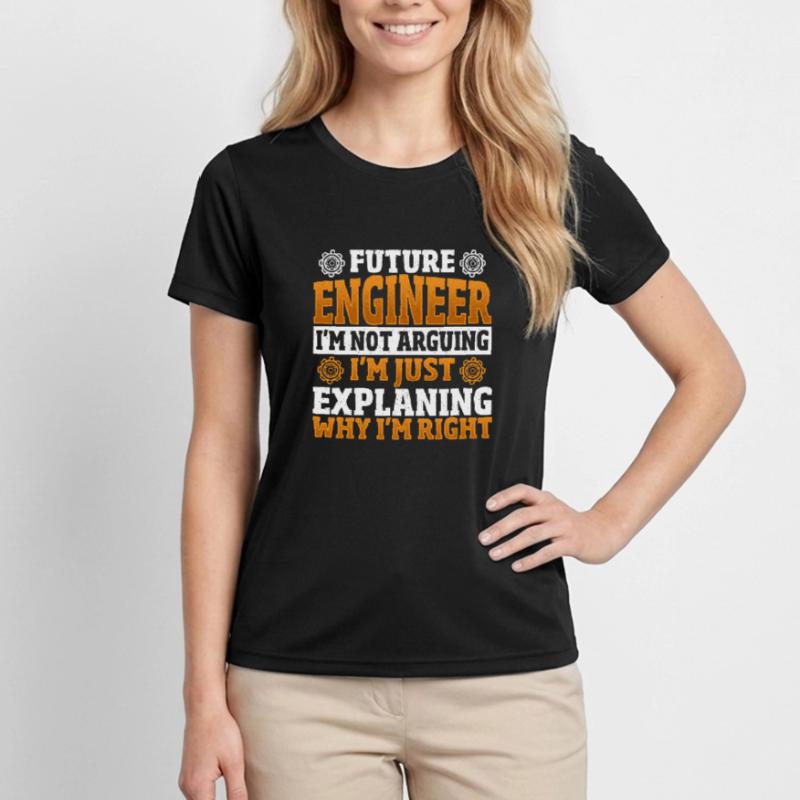 Future Engineer Mechanical Engineering Mechanical Women's Functional T-Shirt