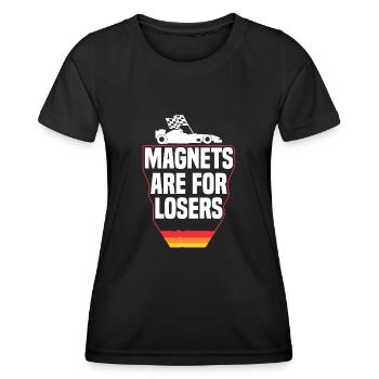 Slot Car Racing Car Car Racing - T-shirt sport Femme - noir - Devant - AI Model Female 172 light (172cm)