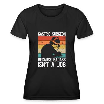 Magenchirurg Und Adipositaschirurgie - Frauen Funktions-T-Shirt - Schwarz - Vorne - AI Model Female 172 light (172cm)