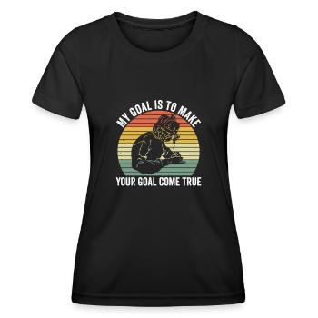 Magenchirurg Chirurg Adipositaschirurgie - Frauen Funktions-T-Shirt - Schwarz - Vorne - AI Model Female 172 light (172cm)