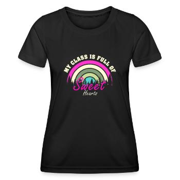 Meine Klasse ist voller Lieblinge - Frauen Funktions-T-Shirt - Schwarz - Vorne - AI Model Female 172 light (172cm)