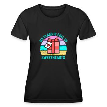Meine Klasse ist voller Lieblinge - Frauen Funktions-T-Shirt - Schwarz - Vorne - AI Model Female 172 light (172cm)