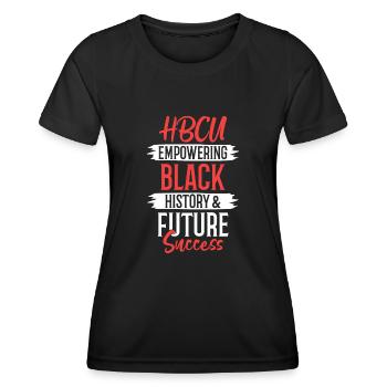 Chasseur de coyotes - T-shirt sport Femme - noir - Devant - AI Model Female 172 light (172cm)