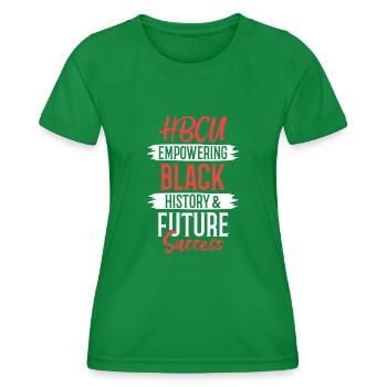 Chasseur de coyotes - T-shirt sport Femme - vert - Devant - AI Model Female 172 dark (172cm)
