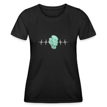 Artificial Intelligence Ai Chat - Frauen Funktions-T-Shirt - Schwarz - Vorne - AI Model Female 172 light (172cm)