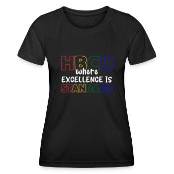 Coyote Jäger - Frauen Funktions-T-Shirt - Schwarz - Vorne - AI Model Female 172 light (172cm)