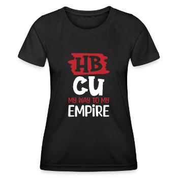Coyote Hunter - Women's Functional T-Shirt - black - Front - AI Model Female 172 light (172cm)