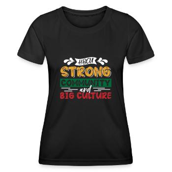 Coyote Jäger - Frauen Funktions-T-Shirt - Schwarz - Vorne - AI Model Female 172 light (172cm)