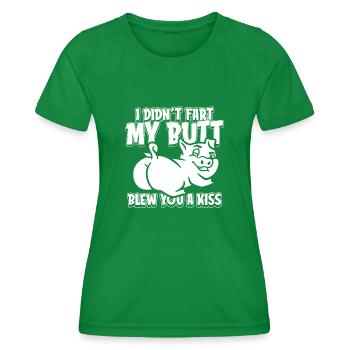 Éleveur de porcs - T-shirt sport Femme - vert - Devant - AI Model Female 172 dark (172cm)