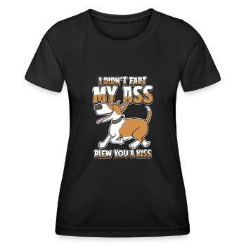 Bull Terrier - Women's Functional T-Shirt - black - Front - AI Model Female 172 light (172cm)