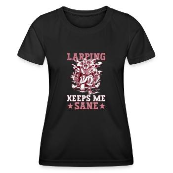 Larping Und Fantasy Rollenspiel Larper Larp - T-shirt sport Femme - noir - Devant - AI Model Female 172 light (172cm)