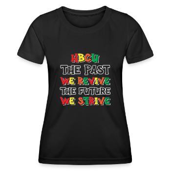 Coyote Jäger - Frauen Funktions-T-Shirt - Schwarz - Vorne - AI Model Female 172 light (172cm)