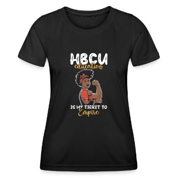 Coyote Hunter - Women's Functional T-Shirt - black - Front - AI Model Female 172 light (172cm)