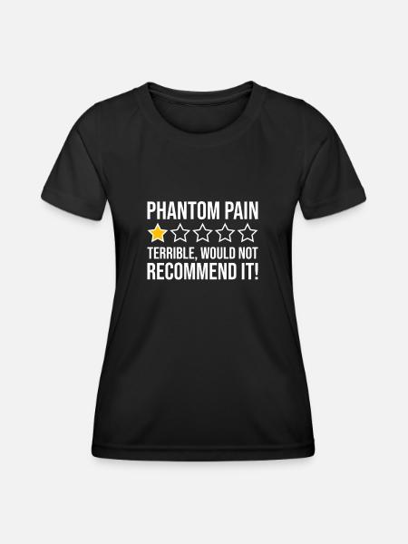 Prothetische Chirurgie Beinprothese Und Künstliche - Frauen Funktions-T-Shirt - Schwarz