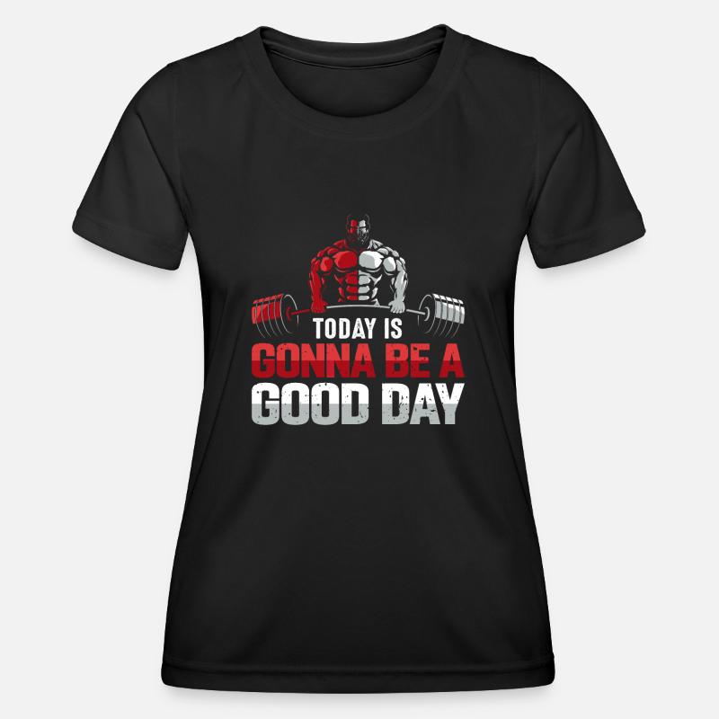 Today is a good day - Women's Functional T-Shirt - black