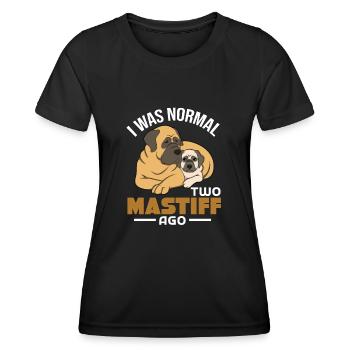 Mâtin - T-shirt sport Femme - noir - Devant - AI Model Female 172 light (172cm)