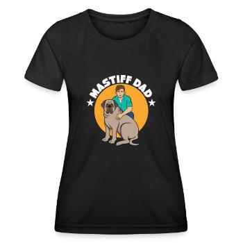 Mâtin - T-shirt sport Femme - noir - Devant - AI Model Female 172 light (172cm)