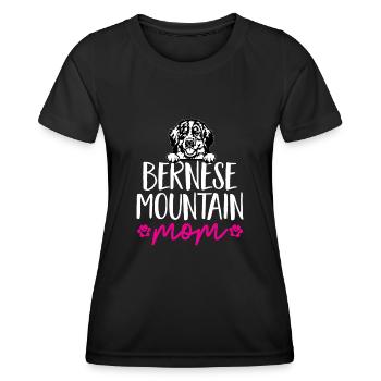 Bernese Mountain Dog - Women's Functional T-Shirt - black - Front - AI Model Female 172 light (172cm)