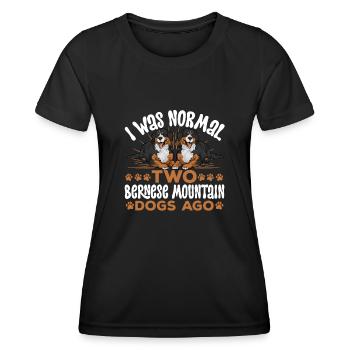 Bernese Mountain Dog - Women's Functional T-Shirt - black - Front - AI Model Female 172 light (172cm)