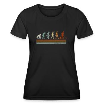 Staubsauger für Staubsauger - Frauen Funktions-T-Shirt - Schwarz - Vorne - AI Model Female 172 light (172cm)