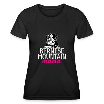 Bernese Mountain Dog - Women's Functional T-Shirt - black - Front - AI Model Female 172 light (172cm)