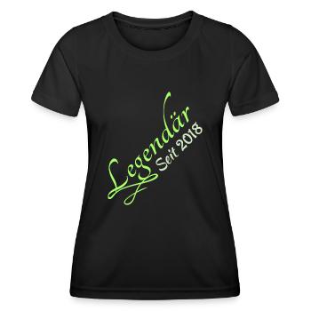 Legendary 2018 - Frauen Funktions-T-Shirt - Schwarz - Vorne - AI Model Female 172 light (172cm)