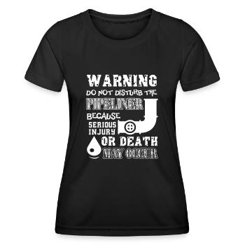 Pipeliner Do Not Disturb Pipeliner - Women's Functional T-Shirt - black - Front - AI Model Female 172 light (172cm)