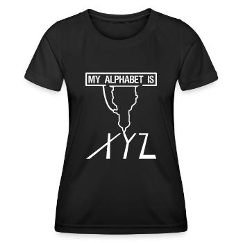 Cutting machine operator CNC machinist - Women's Functional T-Shirt - black - Front - AI Model Female 172 light (172cm)