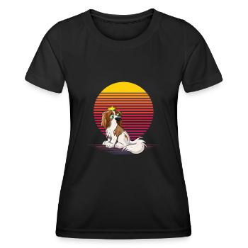 Cavalier Vapor - Women's Functional T-Shirt - black - Front - AI Model Female 172 light (172cm)