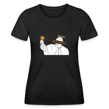 Cocktail Saint Pape François Cocktail - T-shirt sport Femme - noir - Devant - AI Model Female 172 light (172cm)