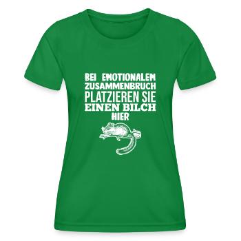 Bilch - Frauen Funktions-T-Shirt - Kelly Green - Vorne - AI Model Female 172 dark (172cm)