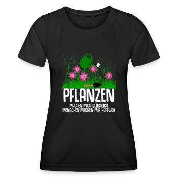 Galabauer Galabau Gärtner Gartenbau - Frauen Funktions-T-Shirt - Schwarz - Vorne - AI Model Female 172 light (172cm)