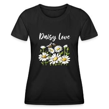 Daisy Love - Women's Functional T-Shirt - black - Front - AI Model Female 172 light (172cm)