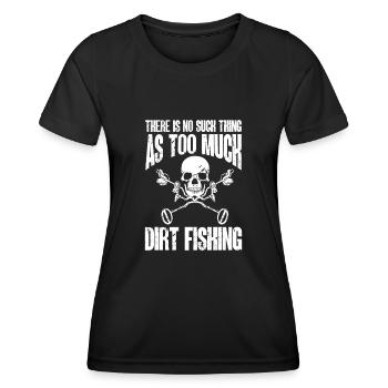 Détecteur de métaux Détection de métaux Chasse au trésor - T-shirt sport Femme - noir - Devant - AI Model Female 172 light (172cm)