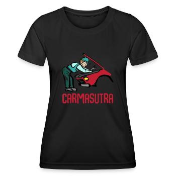 Tuner Mechanic Car Workshop Tuning - Women's Functional T-Shirt - black - Front - AI Model Female 172 light (172cm)