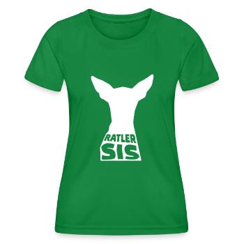 Ratler SIS - T-shirt sport Femme - vert - Devant - AI Model Female 172 dark (172cm)