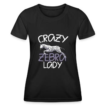 Zebra - Women's Functional T-Shirt - black - Front - AI Model Female 172 light (172cm)