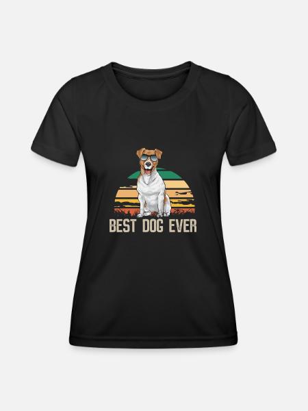 Jack Russell Terrier - Women's Functional T-Shirt - black
