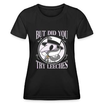 Pestdoktor Mittelalter Doctor Arzt Doktor - Frauen Funktions-T-Shirt - Schwarz - Vorne - AI Model Female 172 light (172cm)